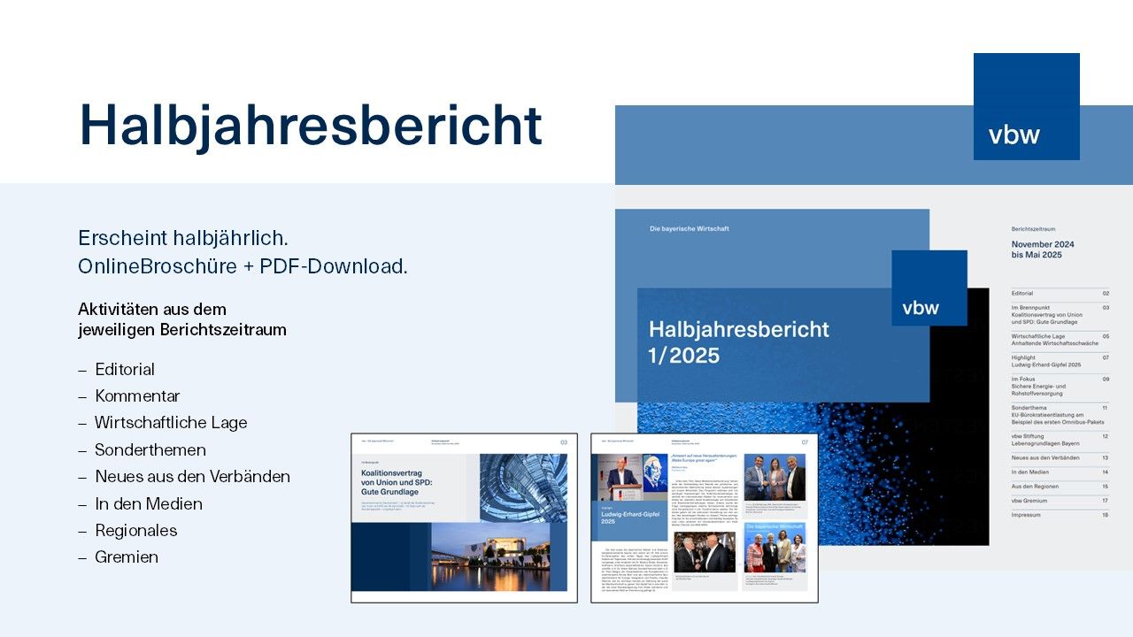 Die wichtigsten Fakten zur vbw