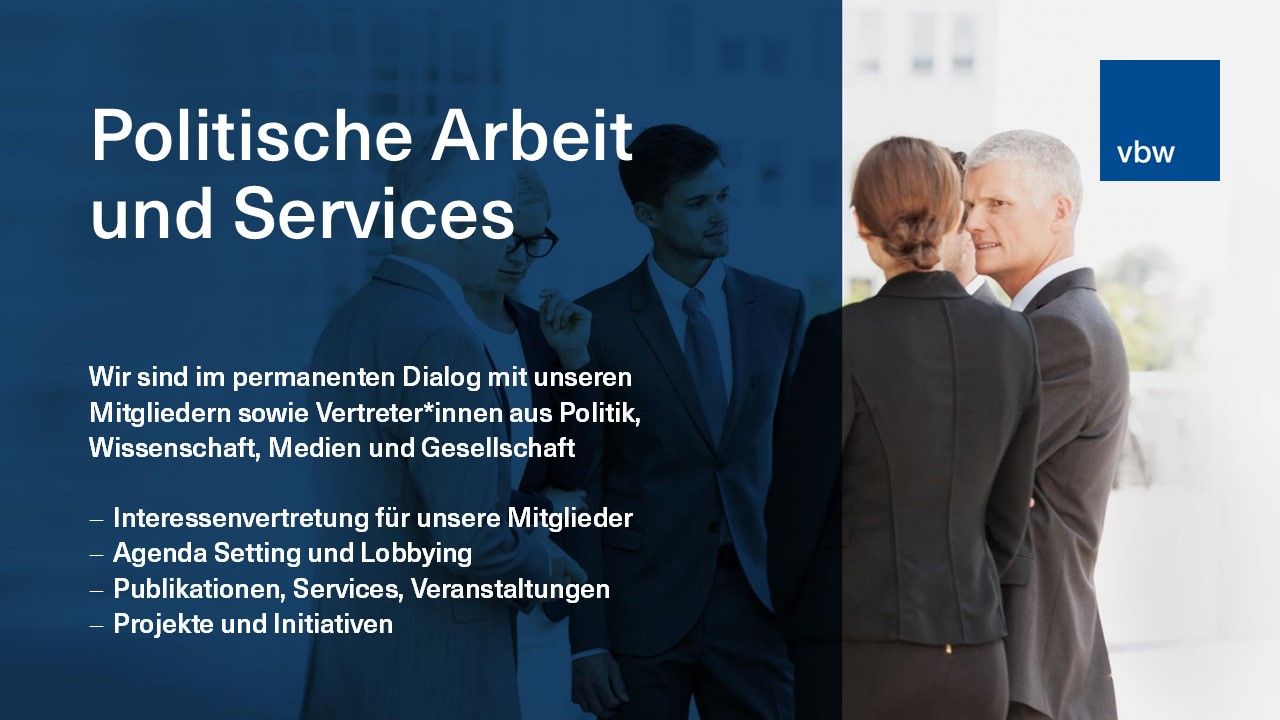 Die wichtigsten Fakten zur vbw