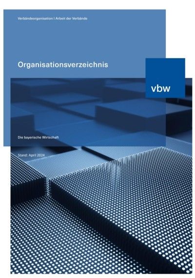Das vbw Organisationsverzeichnis 