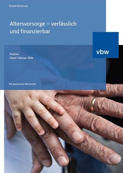 Altersvorsorge – verlässlich und finanzierbar