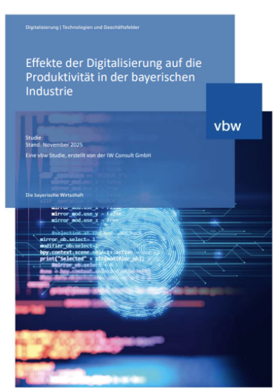 Effekte der Digitalisierung auf die Produktivität in der bayerischen Industrie