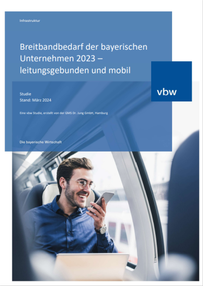 Breitbandbedarf der bayerischen Unternehmen 2023 – leitungsgebunden und mobil