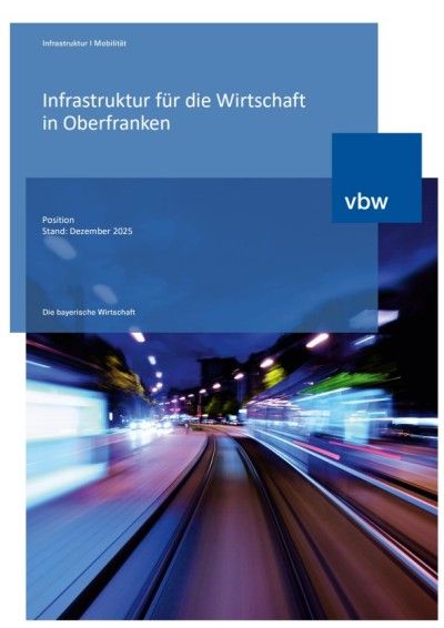 Infrastruktur für die Wirtschaft in Oberfranken